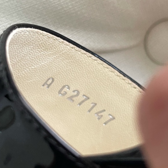 Chanel patent black heel sandals - Picture 5 of 8